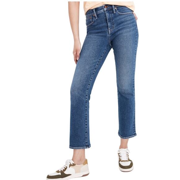 Madewell Cali Demi-Boot Jeans in Bodney Wash Size 28 - Picture 10 of 12